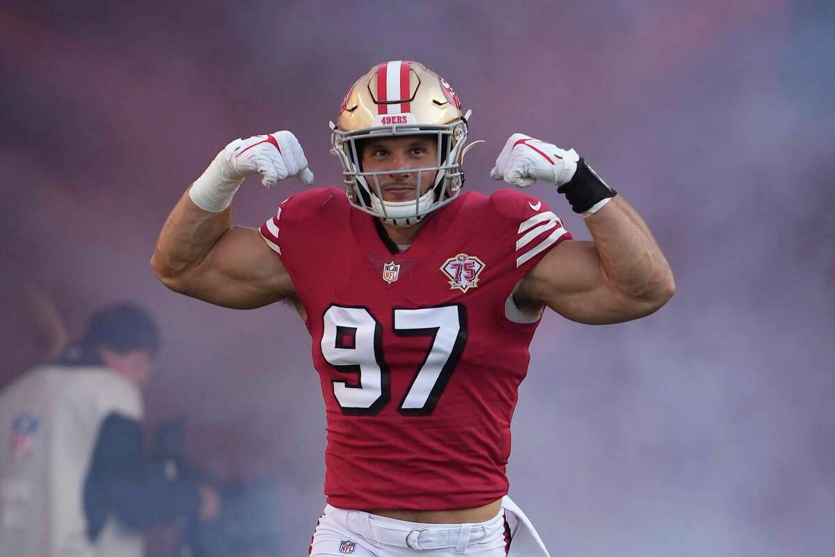 Nick Bosa earned strong PFF grade in 49ers' win despite another sack-less  game – NBC Sports Bay Area & California