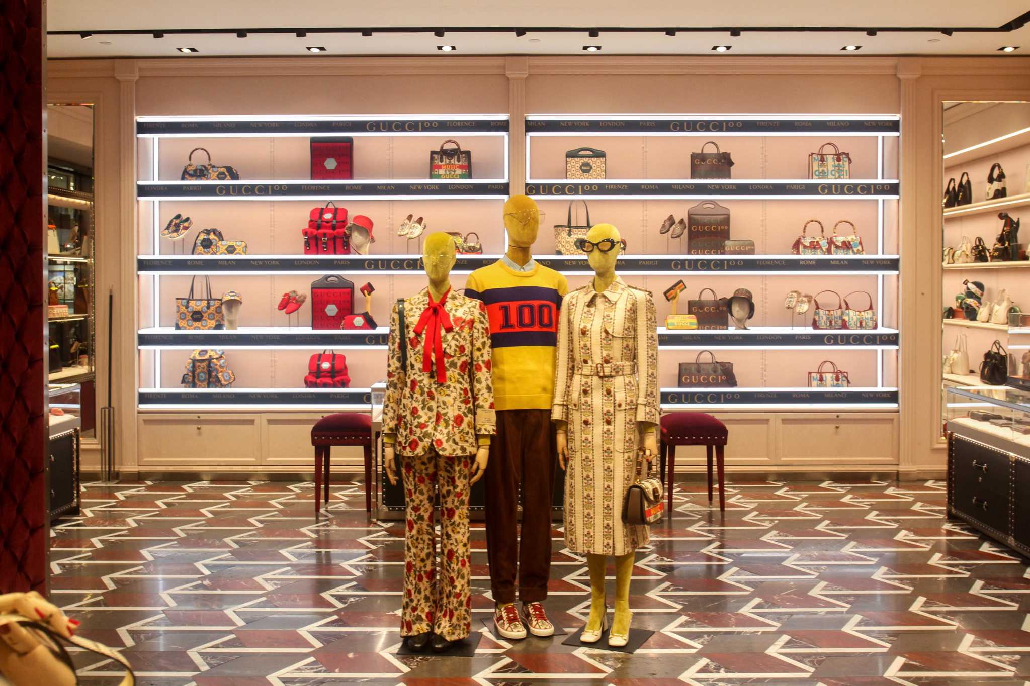 Go inside Gucci's reopened storefront at International Plaza