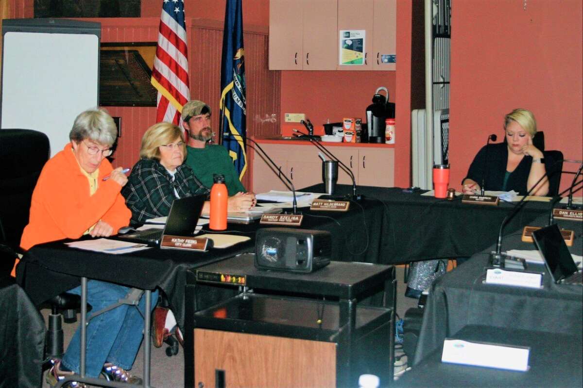 The Evart city council approved a revised version of the emergency powers act during its meeting last week, limiting the scope, time and expenditures allowed. (Herald Review photo/Cathie Crew)