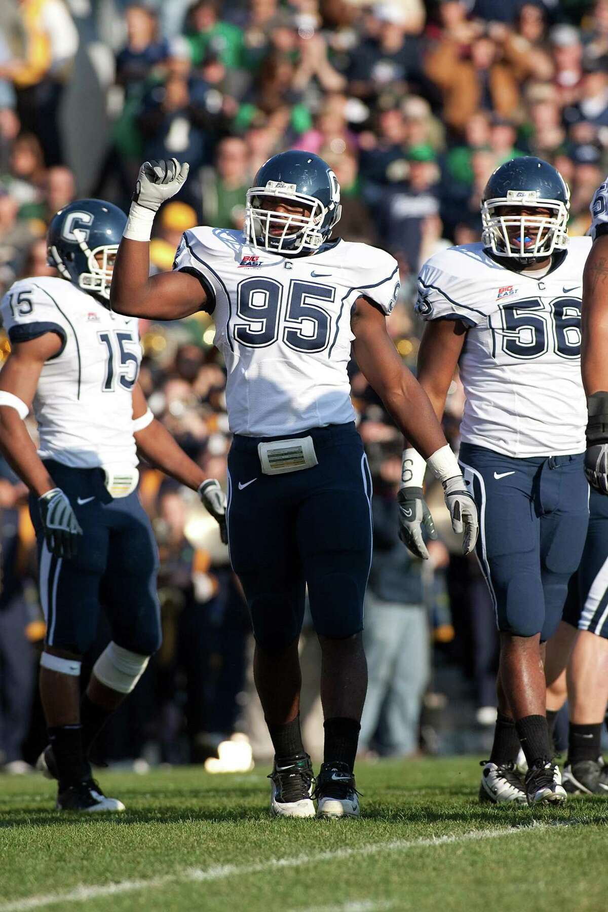 Greg Lloyd Jr. left UConn for the NFL in 2011. Ten years later, he  graduated: 'I needed to finish'