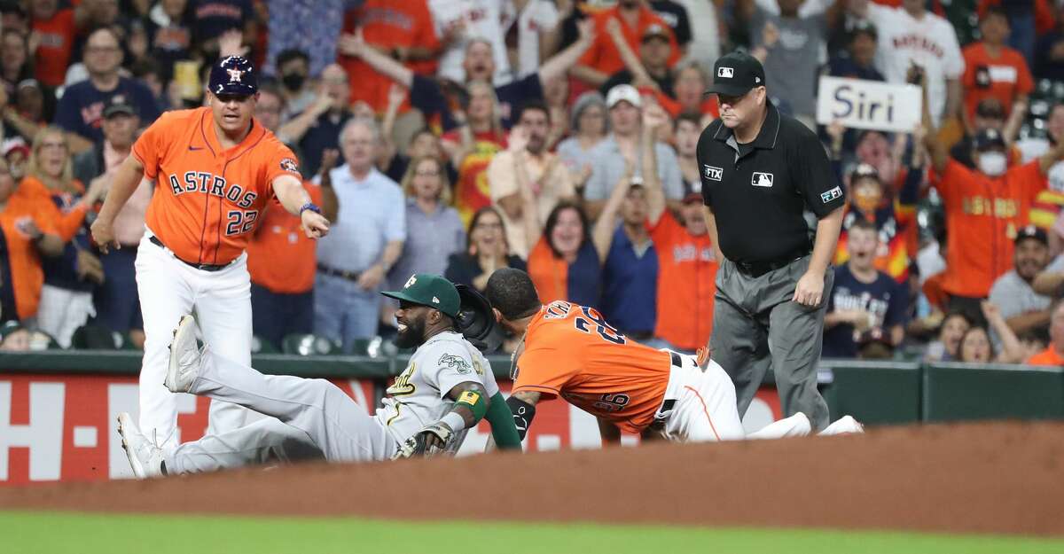 Houston Astros - Jose Siri is the first MLB player to have