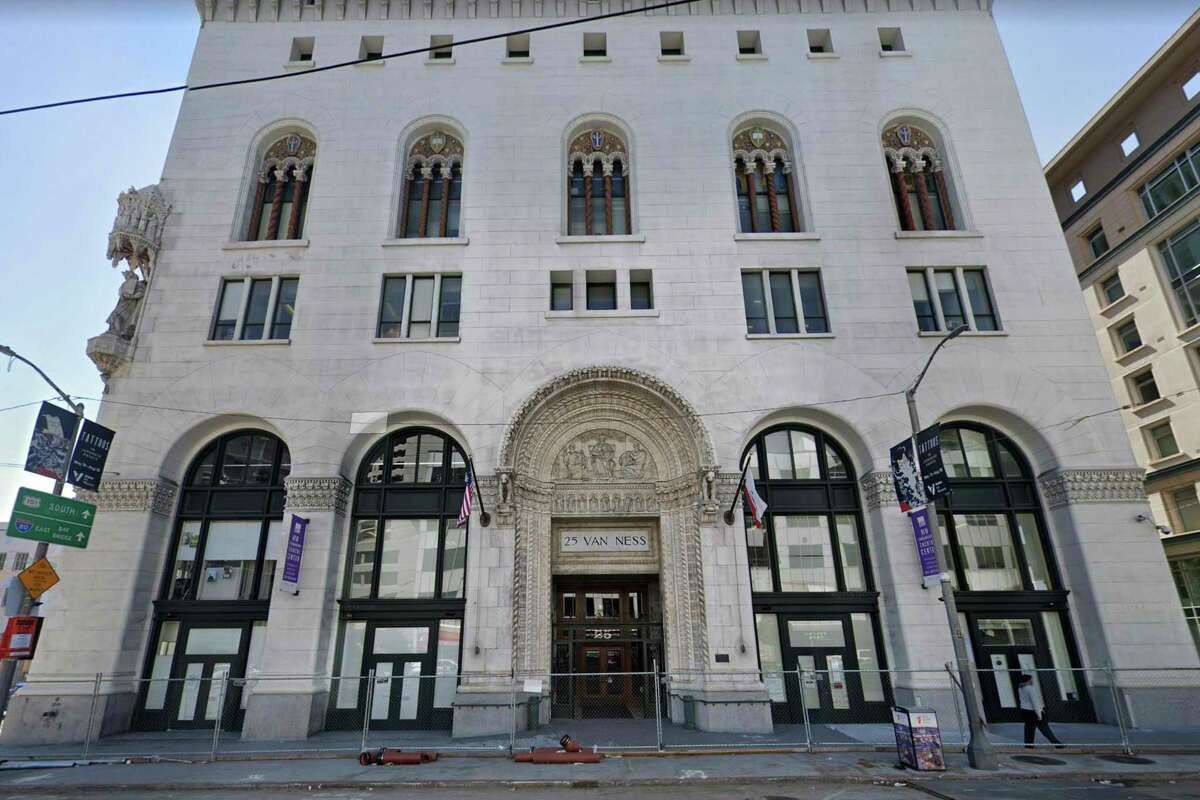 This file photograph, taken via Google Street View, shows the San Francisco Ethics Commission at 25 Van Ness Ave #220, San Francisco, California.