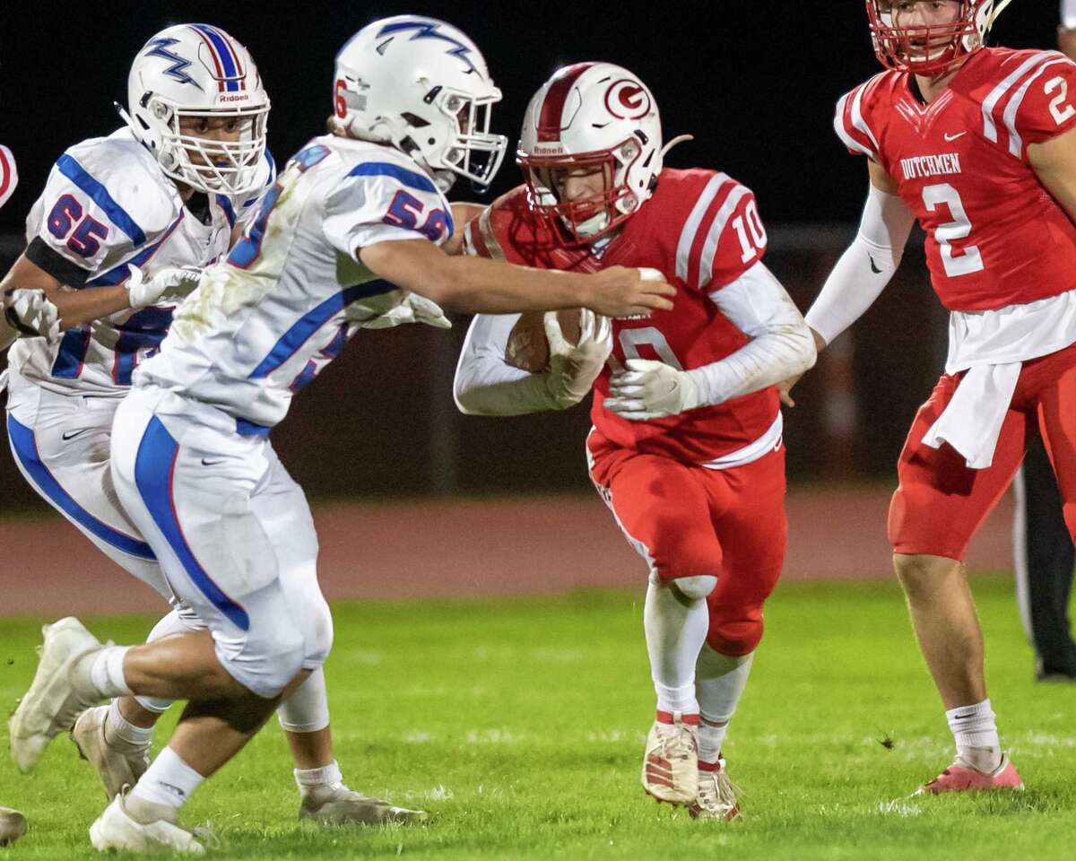 Guilderland football delivers inspired effort in blanking Saratoga Springs
