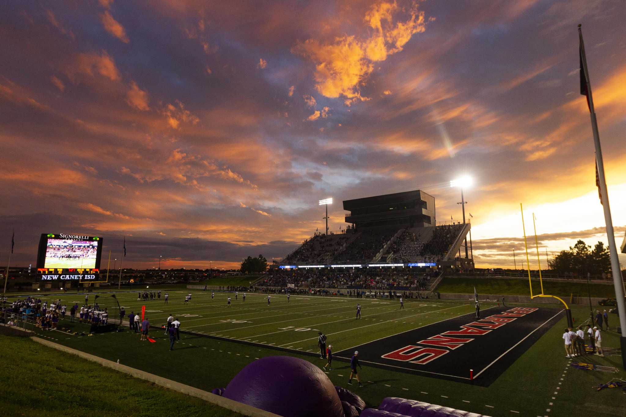 New stadium for the Pecos Eagles opens on homecoming