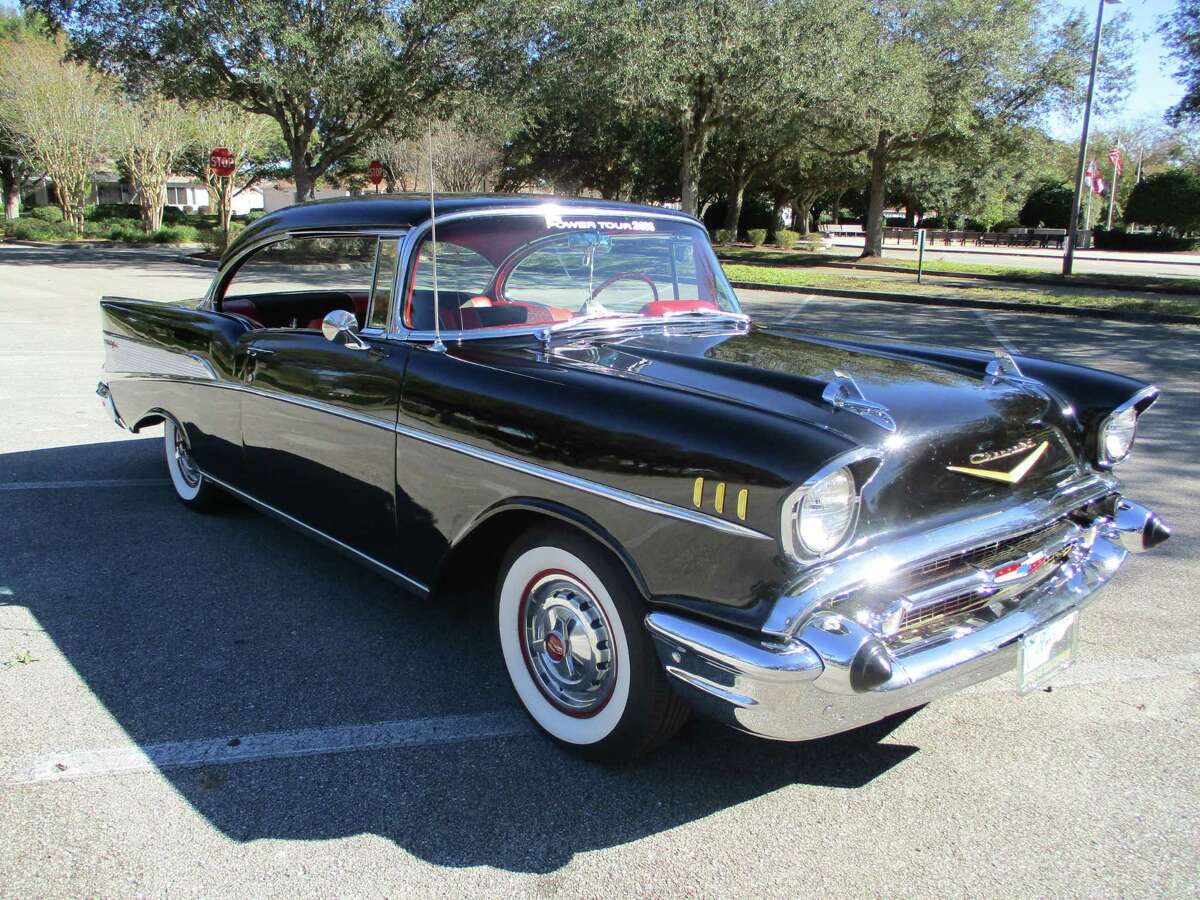 Brian Doyle has kept his iconic 1957 Chevy in top condition for 34 years. He had one just like it when he used to race cars at the drag strip while a young man in Norwalk.