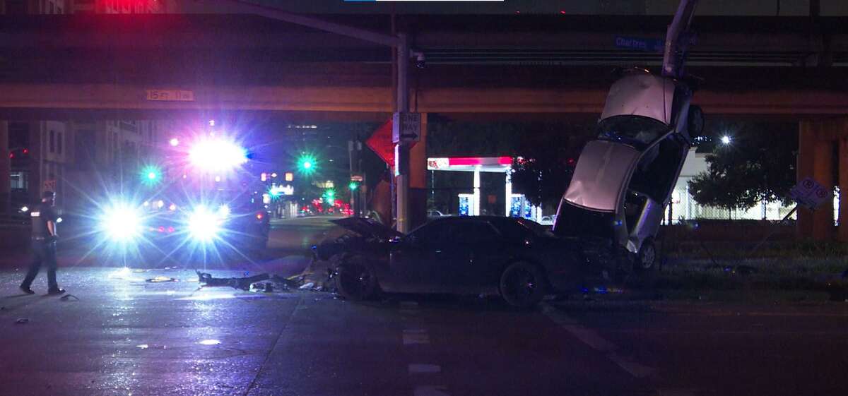 A 6-year-old was injured in a car accident after a man ran over a red light and hit his parents' vehicle.