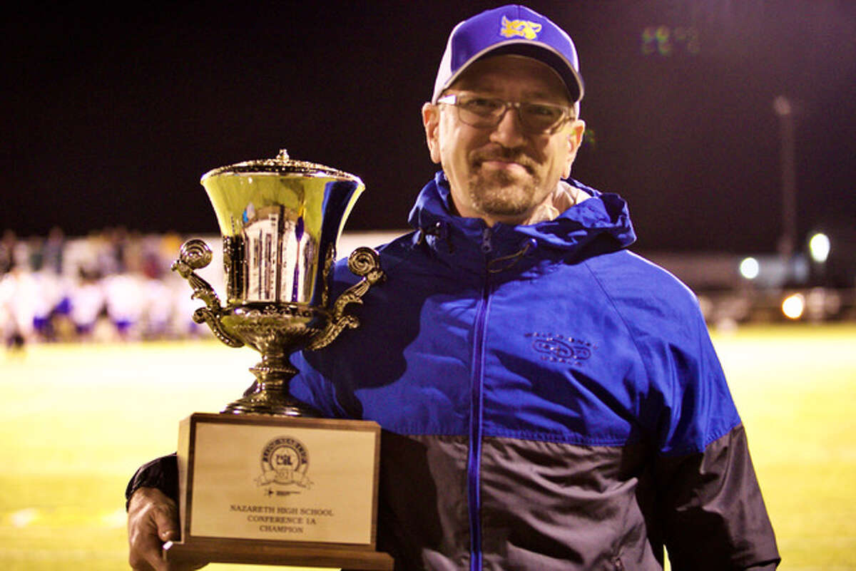 Nazareth defeated White Deer 33-24 in a non-district football game on Friday at Nazareth. It was also the school's homecoming and the presentation of the Lone Star Cup, which Nazareth won last year. 