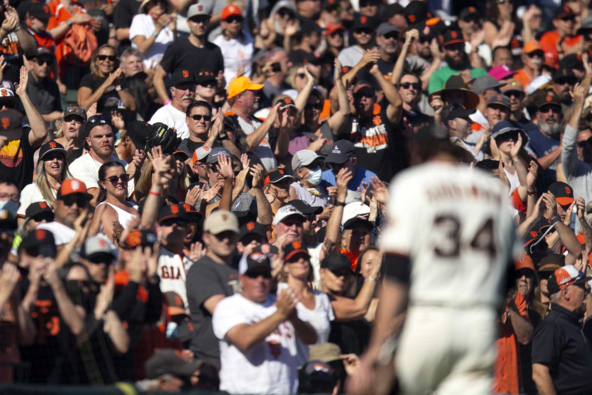 Giants lose in 10 innings; Logan Webb on mound Sunday for another shot at  NL West title