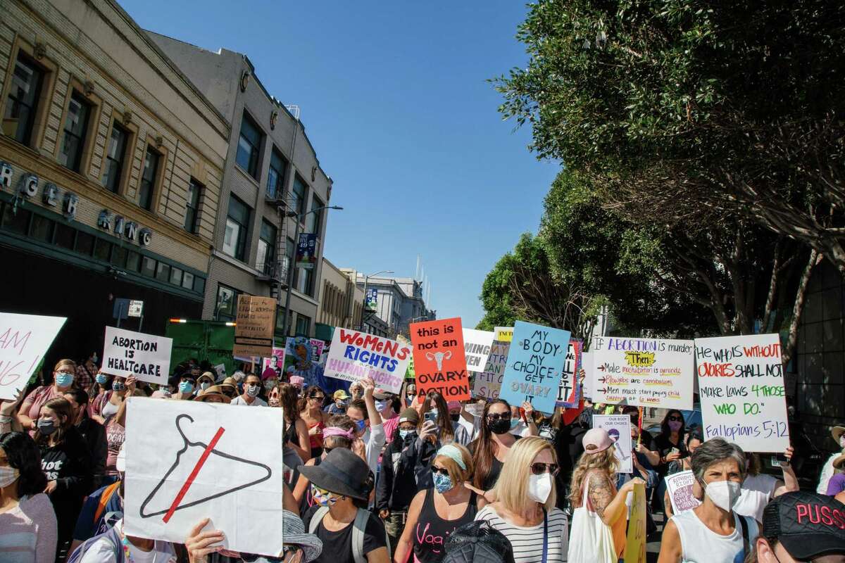 ‘Mad As Hell’: Hundreds March In San Francisco For Reproductive Rights