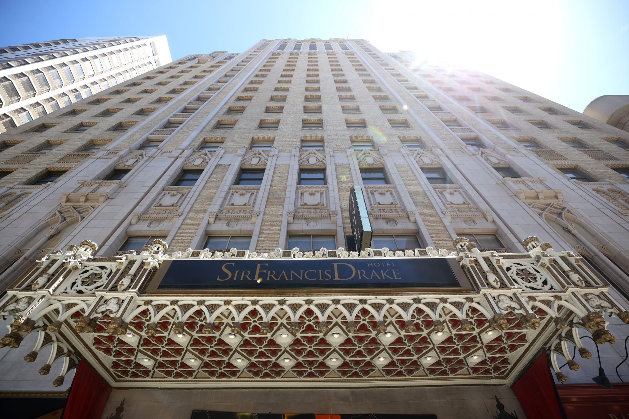 San Francisco's iconic Sir Francis Drake Hotel permanently changes name