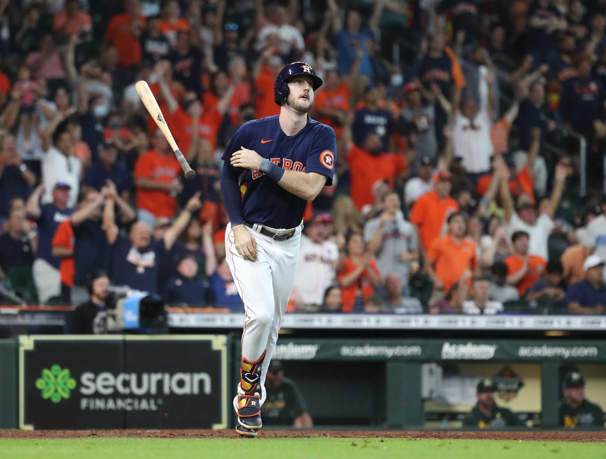 Now a bona fide Astros star, Kyle Tucker is a tad excited for playoffs