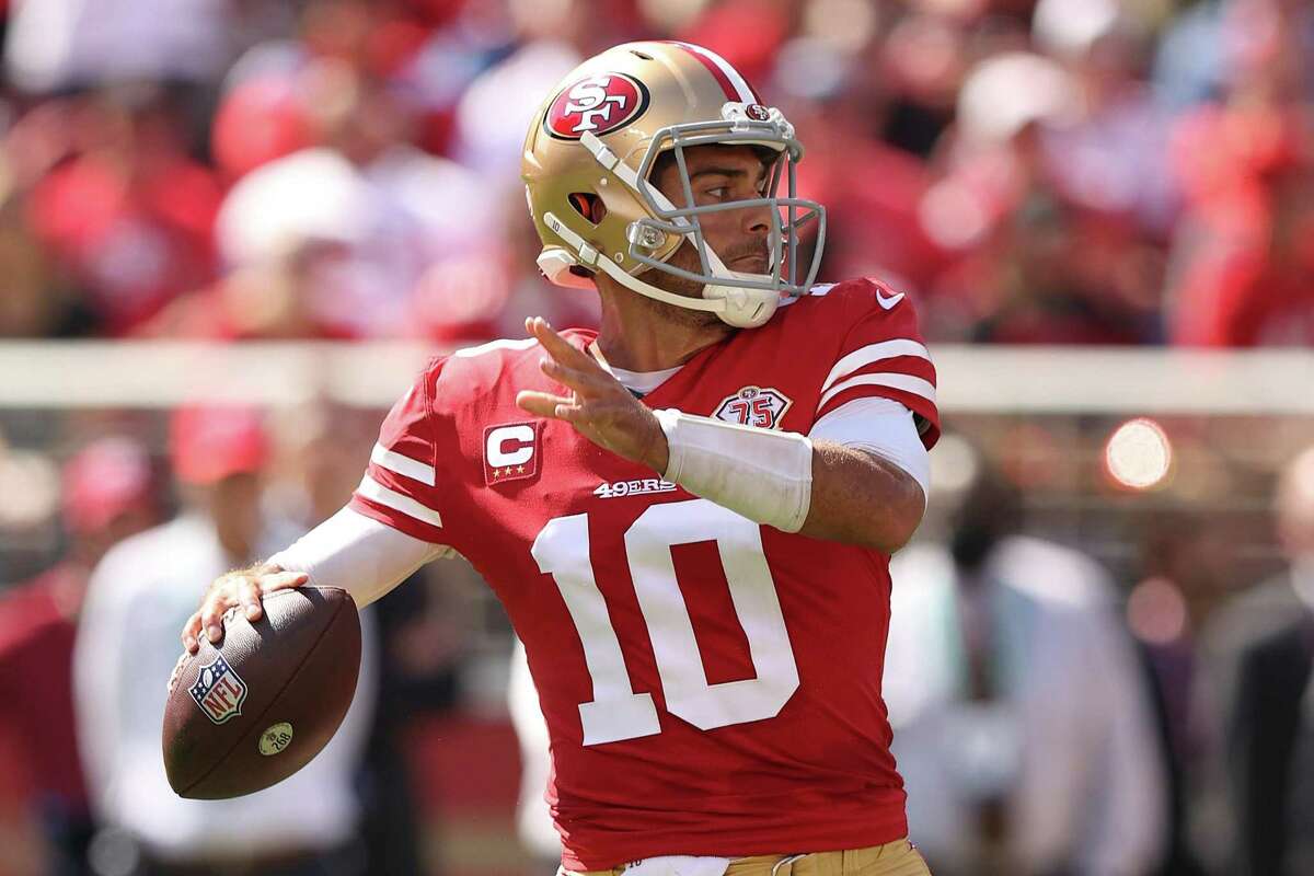 49ers list QB Jimmy Garoppolo as questionable for finale