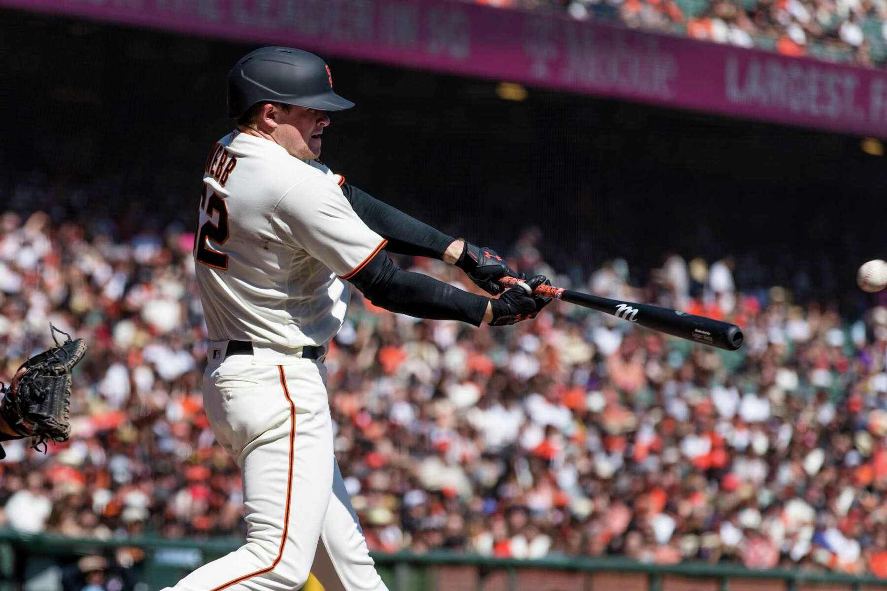 Logan Webb's 1st career home run, 10/03/2021