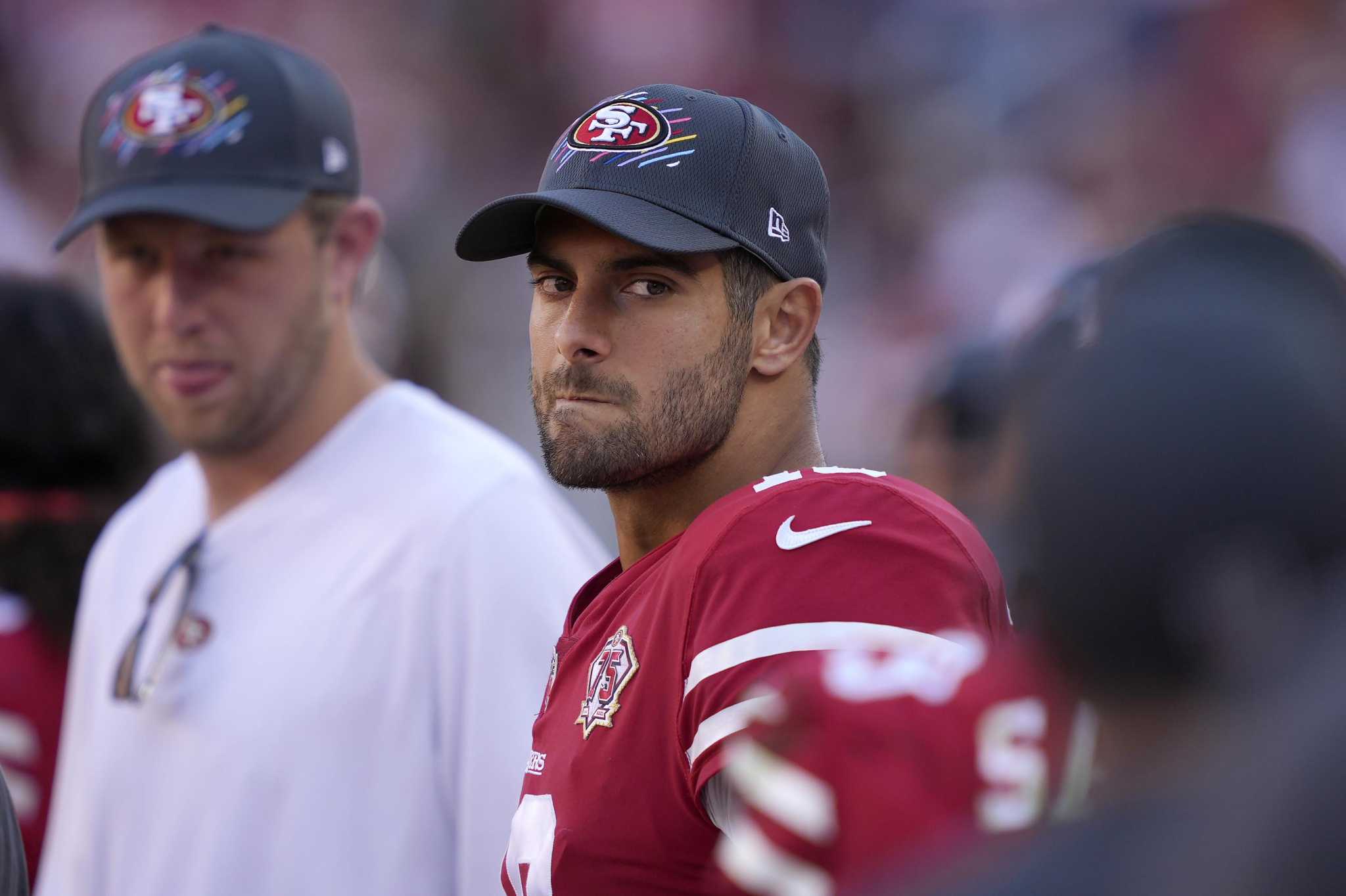 injuries to Jimmy Garoppolo, Trent Williams