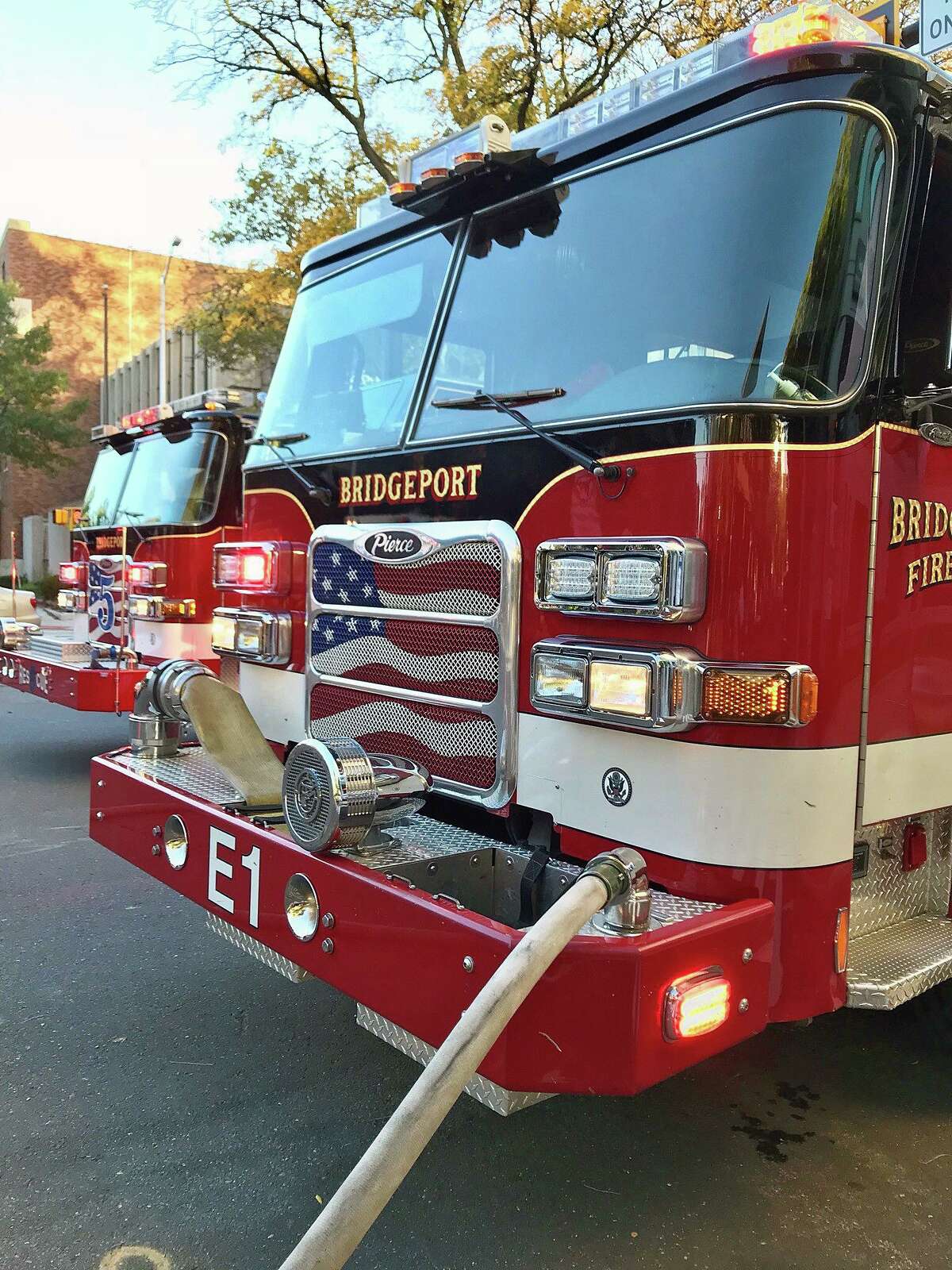 First responders were sent to Fairfield Avenue in Bridgeport, Conn., on Monday, Oct. 4, 2021, around 12:30 p.m. for a reported electrocution, according to a city official.