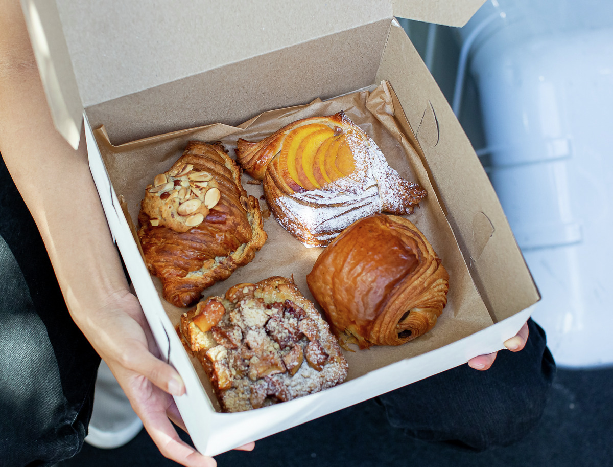 Amanda Nguyen owns pastries that her company, Pastel, delivers. She created Pastel after realizing that her baking wasn't reaching many of her customers in the Bay Area.