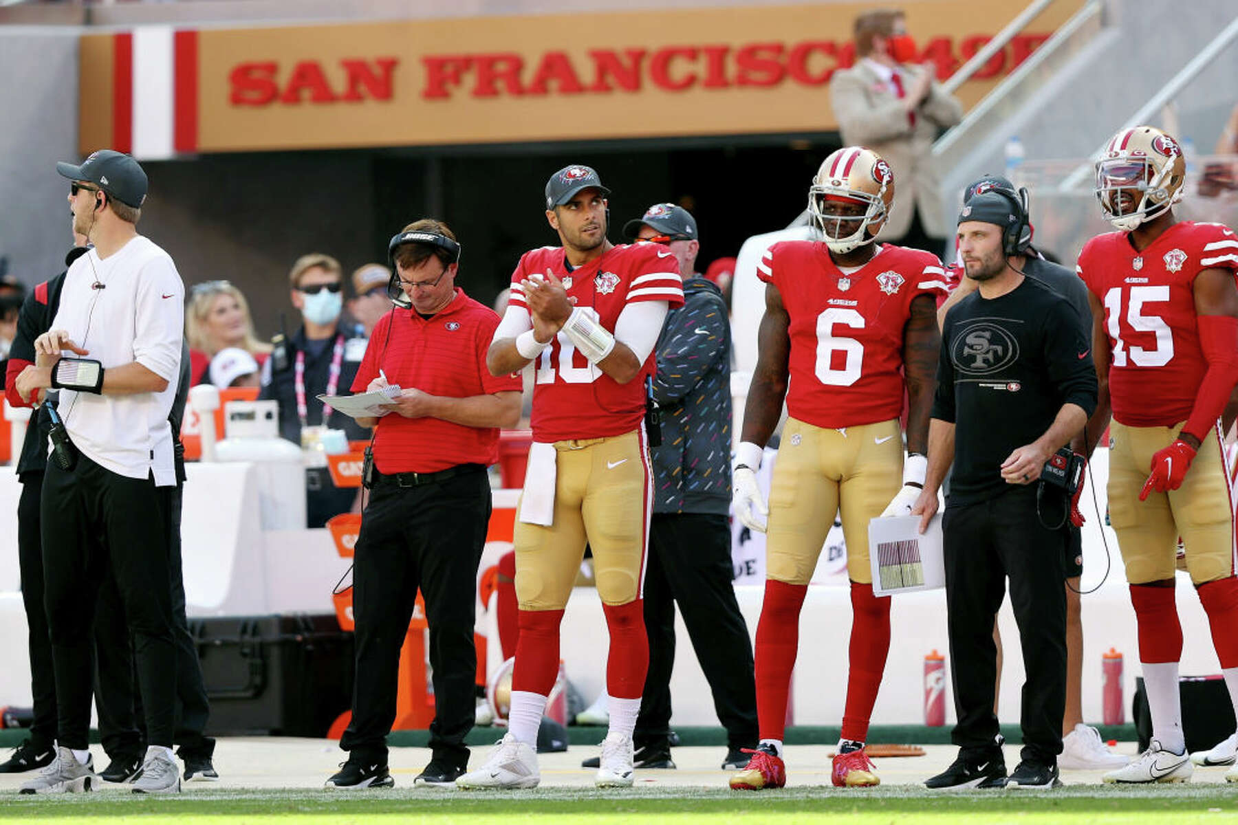 49ers Shanahan Issues Update On Jimmy G Injury Status