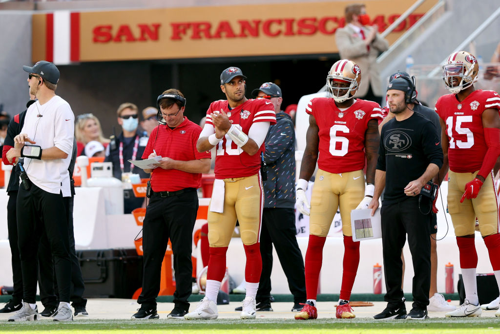 San Francisco 49ers QB Trey Lance was 'a little annoyed' by the return of Jimmy  Garoppolo