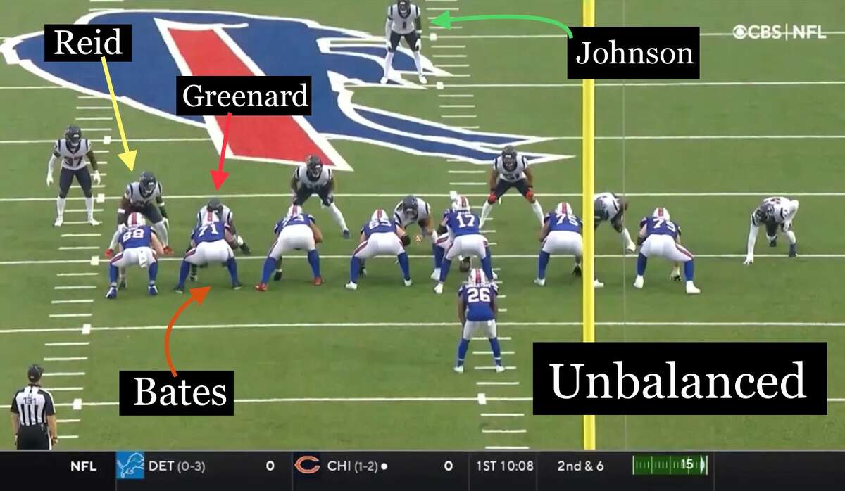 Josh Allen causing disruption vs. Texans in Week 17, Film Room