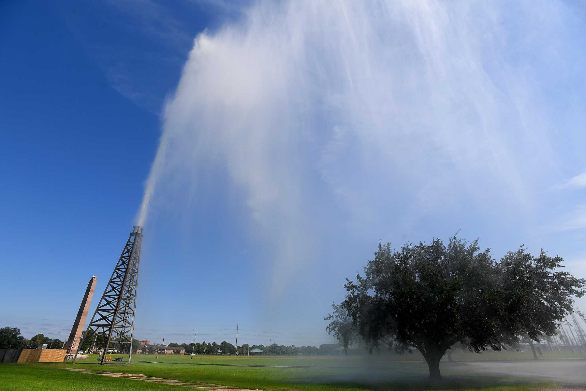 Spindletop gusher makes a triumphant return