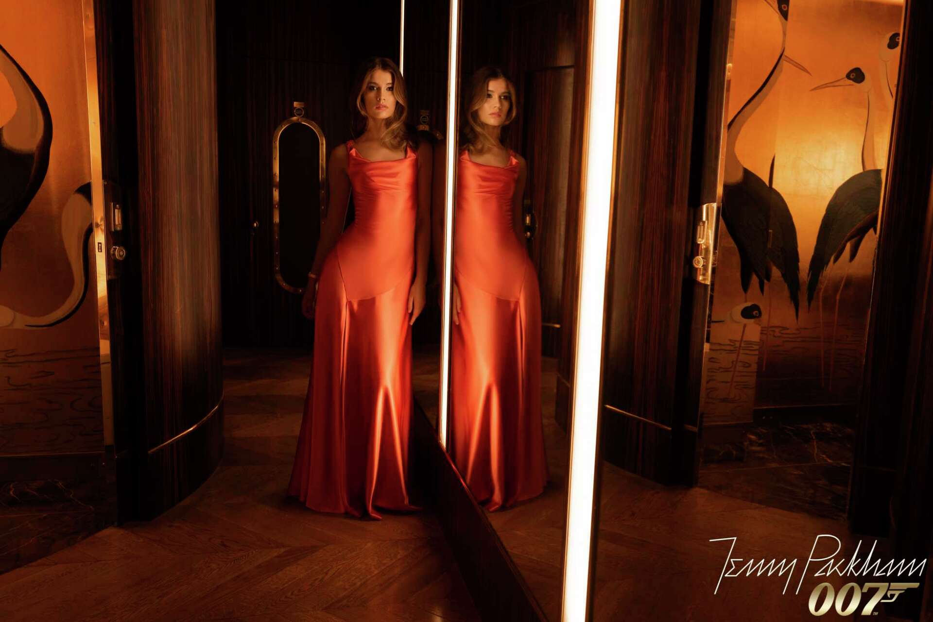 jenny packham 007 gold dress Exclusive Jenny Packham 007 Capsule Collection