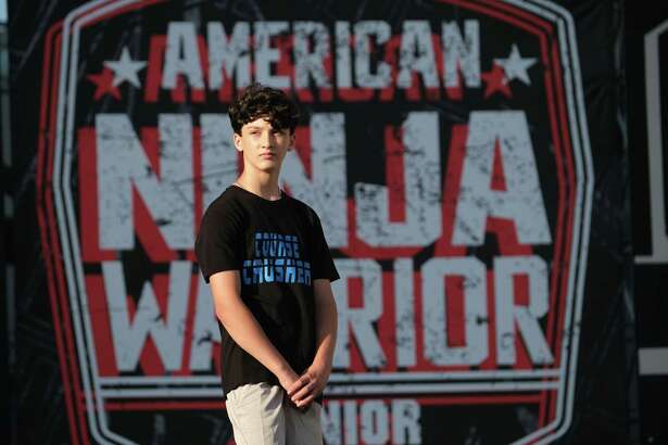 Milford teen Collin Cella competing in this year's American Ninja Warrior Junior. He appeared in the Sept. 30, 2021, edition of the competition on Peacock Network.