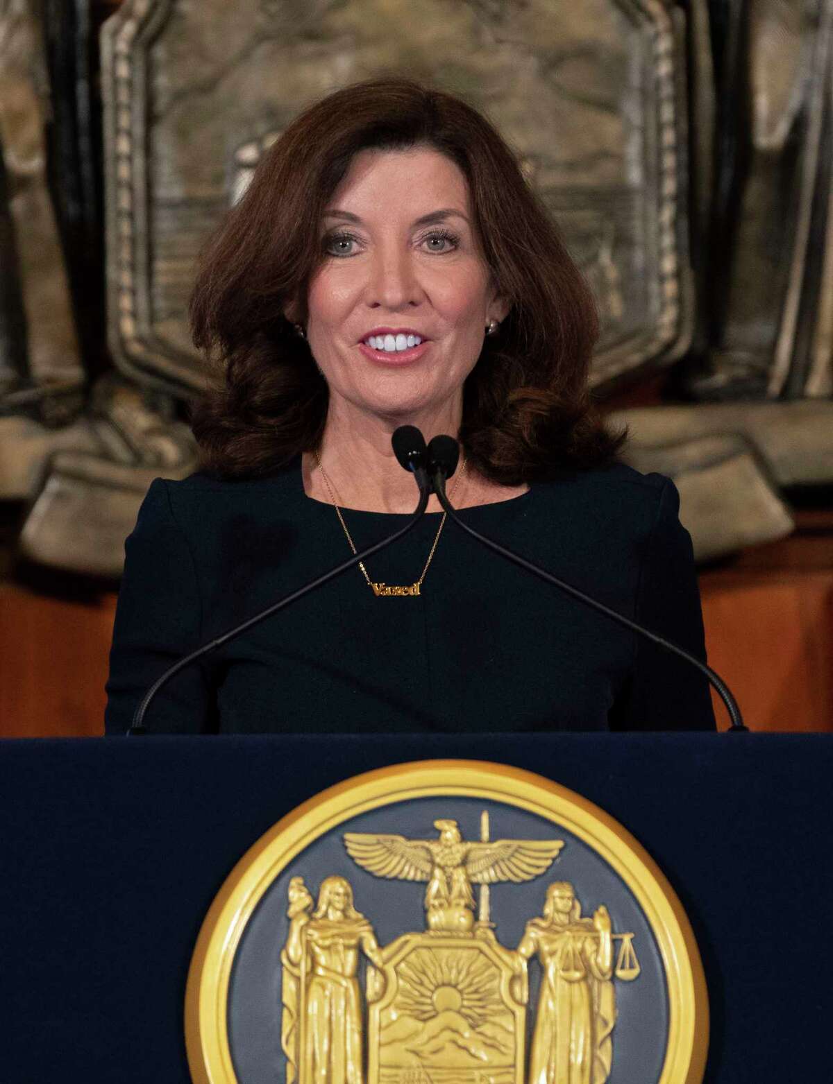 Gov. Kathy Hochul on Monday declared a state of emergency for portions of New York, including Schenectady and Schoharie counties, as a powerful rain storm moved into the Northeast.