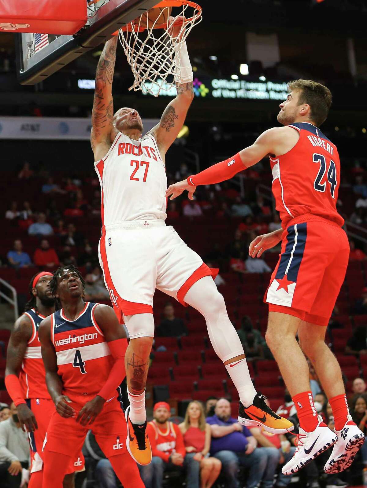 Oct. 5: Rockets 125, Wizards 119 (preseason)