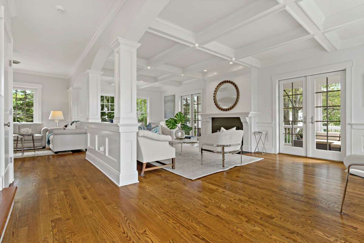 Fairfield beach home offers views of nature from every floor