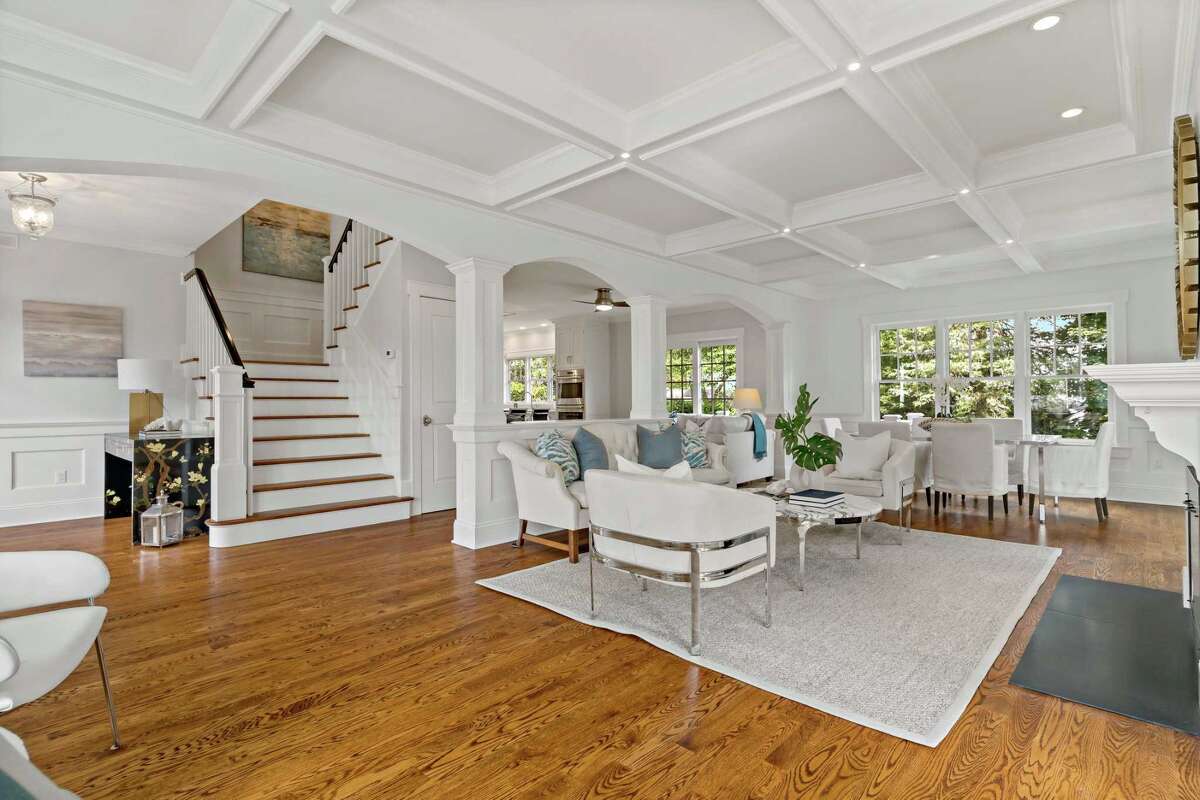 Fairfield beach home offers views of nature from every floor