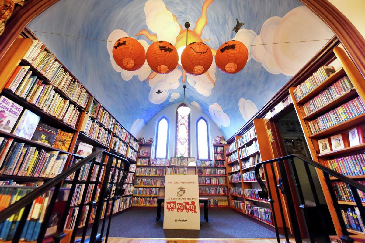 Interior of the Stillwater Public Library on Wednesday, Oct. 6, 2021, in Stillwater, N.Y. Voters approved construction of a new expanded library that would allow Stillwater to offer services that most libraries already provide.