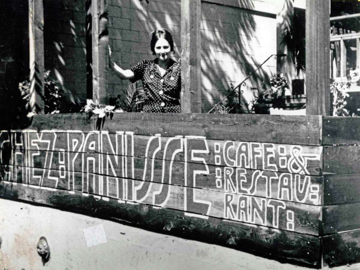 Alice Waters on the first day at Chez Panisse in 1971