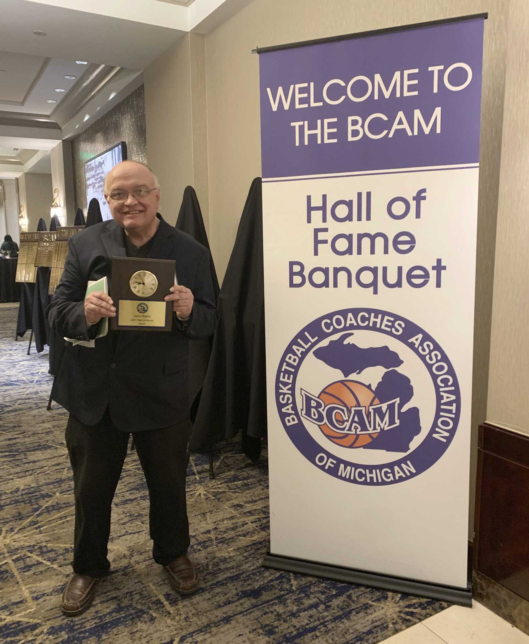 John Raffel inducted into Hall of Honor