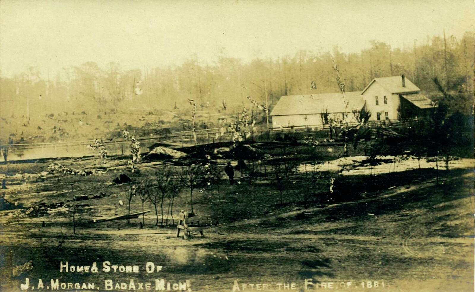 How Bad Axe got its name