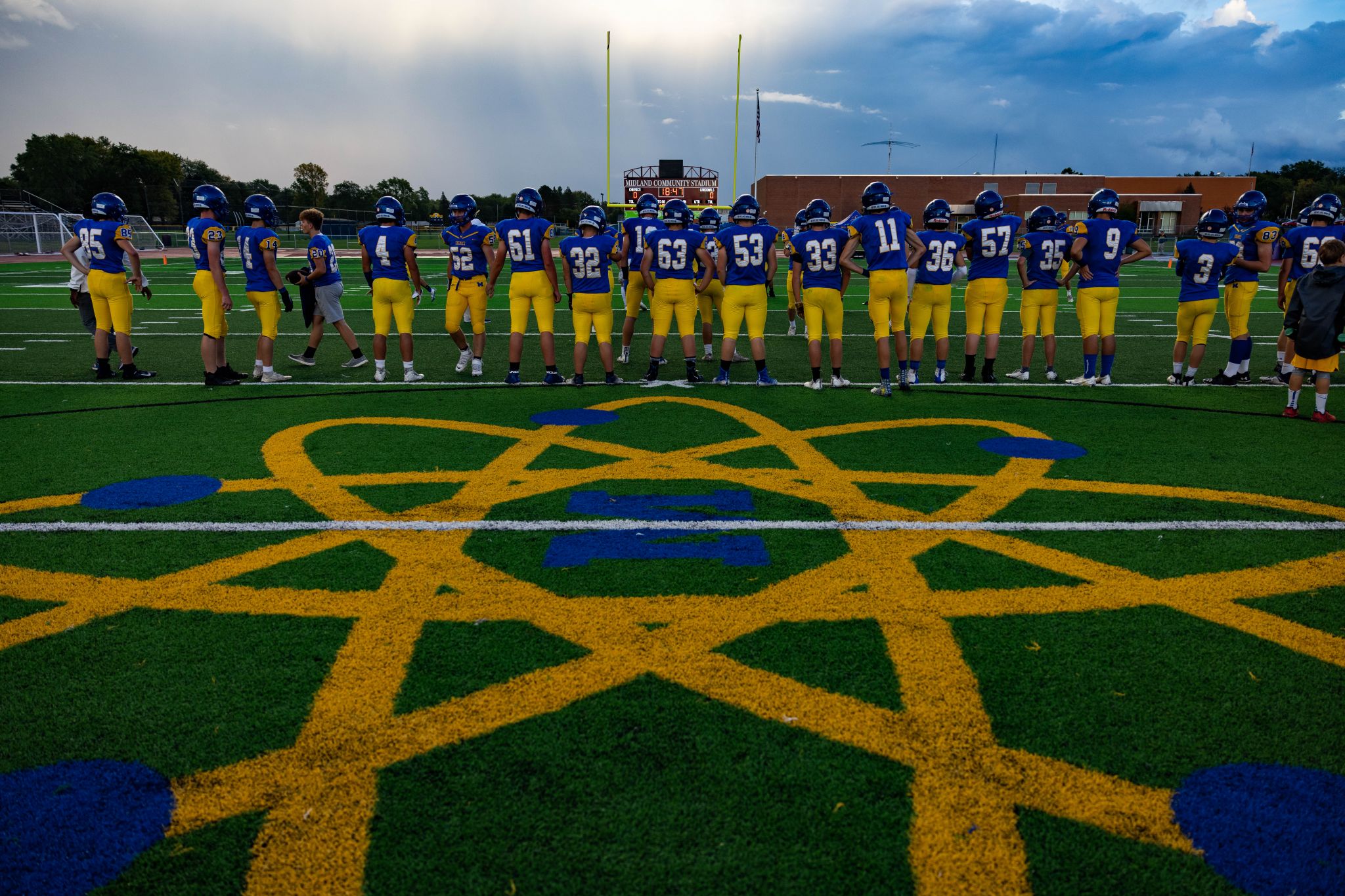 Midland High School vs. Davison High School football