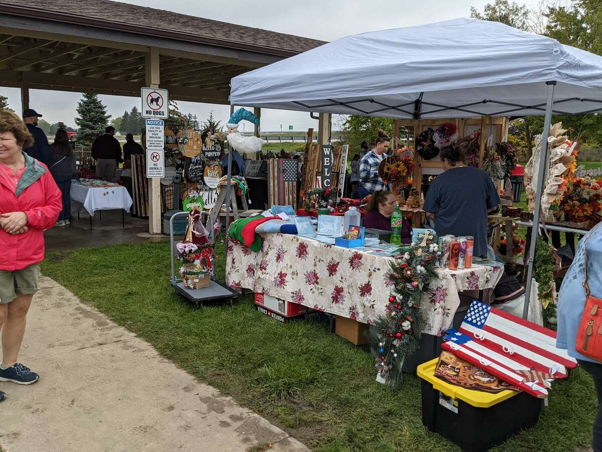 About 2,000 people attended the second annual Auburn Holly-ween Daze at the Auburn Farmers Market Saturday. There were 85 vendors, music, food, free children vision screening and more.