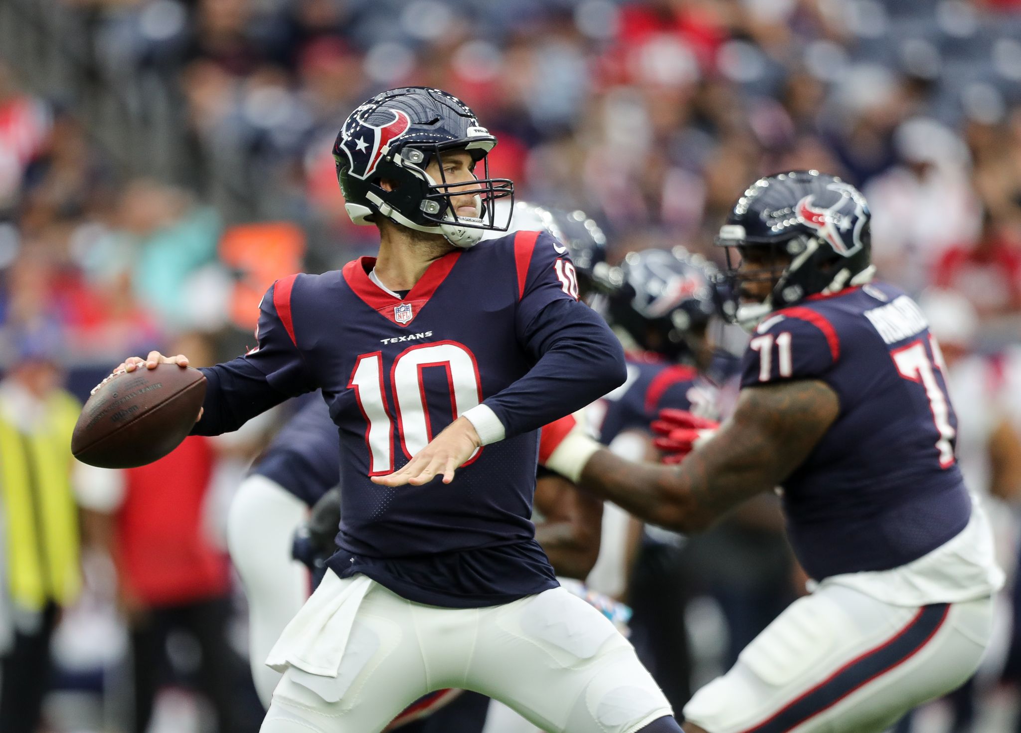 Houston Texans film room: Davis Mills, passing game struggle mightily