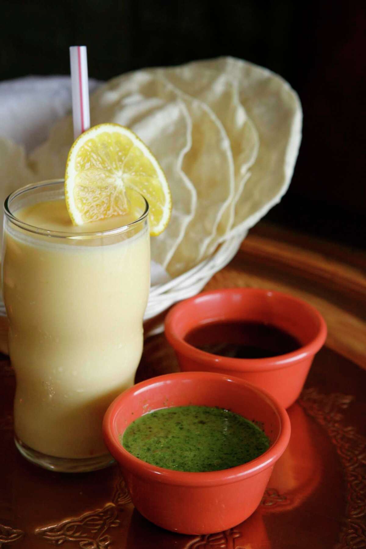 What are those sauces — chutneys — on the table at every San Antonio