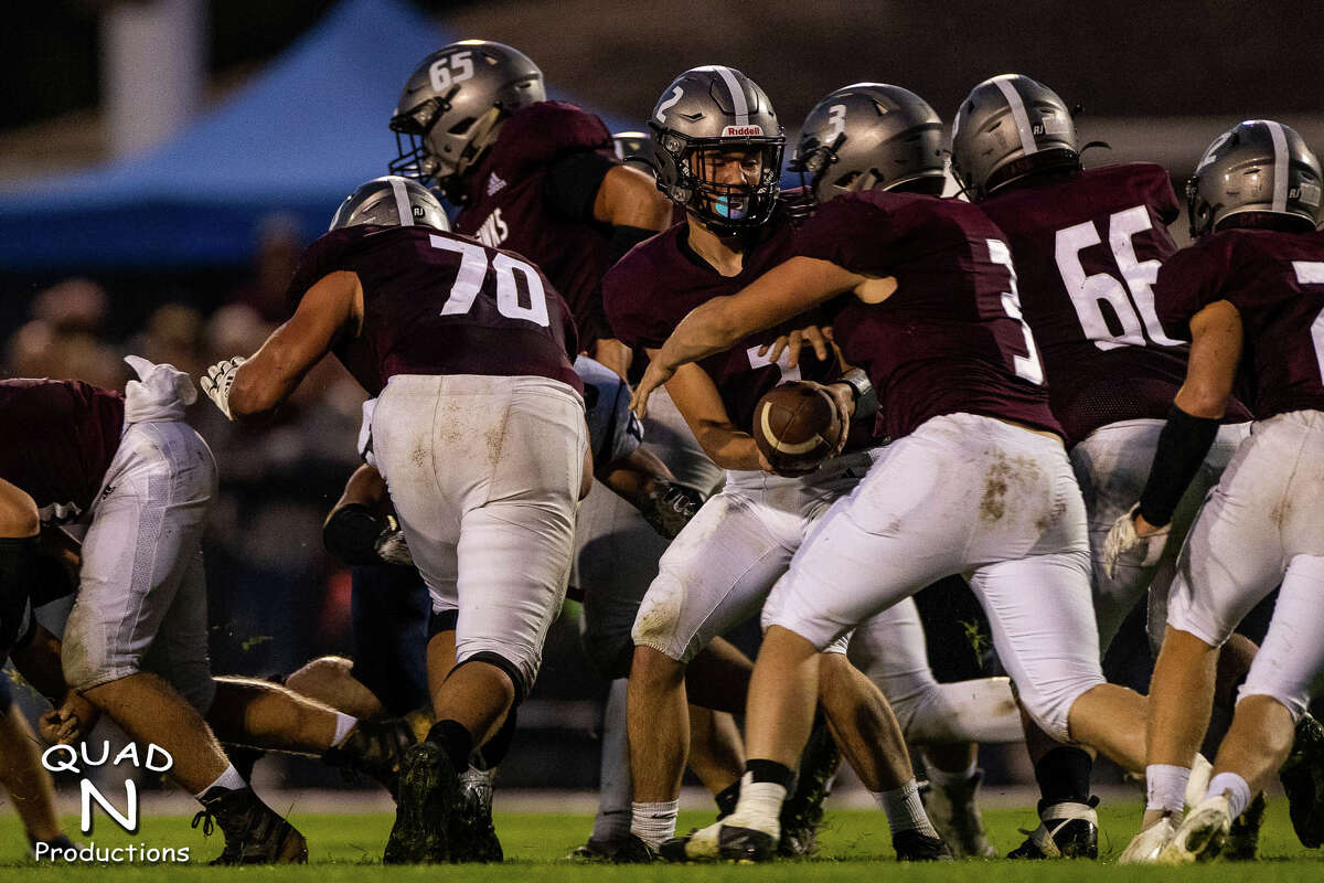 Red Hawk football heads East