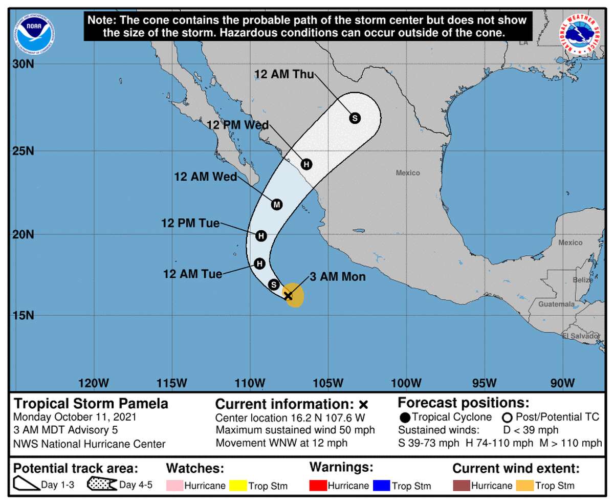 San Antonio area could see tropical remnants from the storm Wednesday into Thursday.