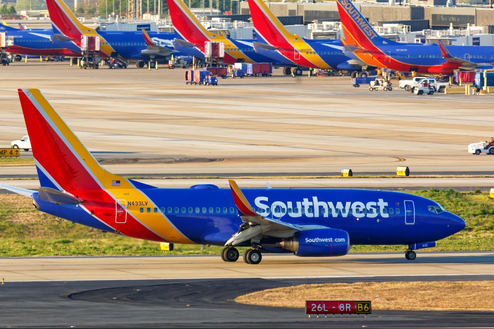 Southwest Airlines canceled more than 2,000 flights this weekend and