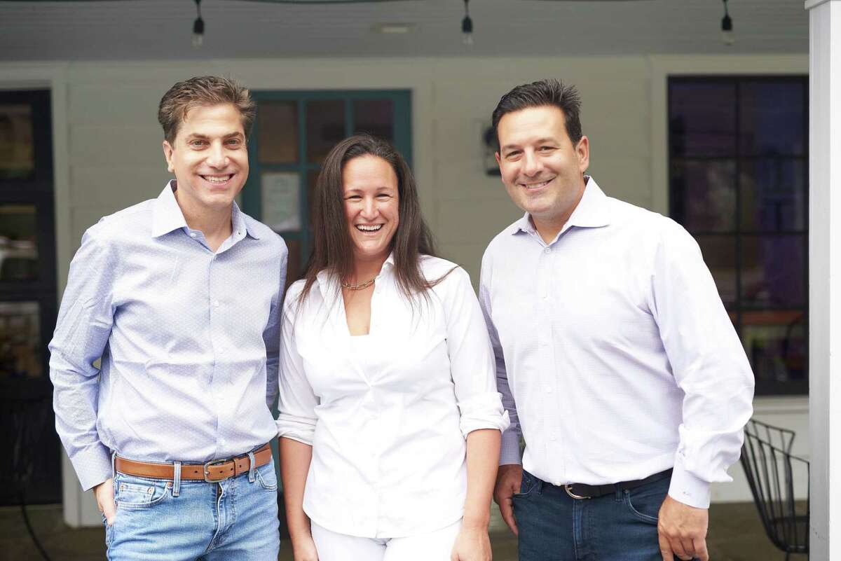Save Westport Now has named (from left to right) Neil Cohn, Danielle Dobin and Michael Cammeyer as its candidates for the Westport Planning and Zoning Commission.