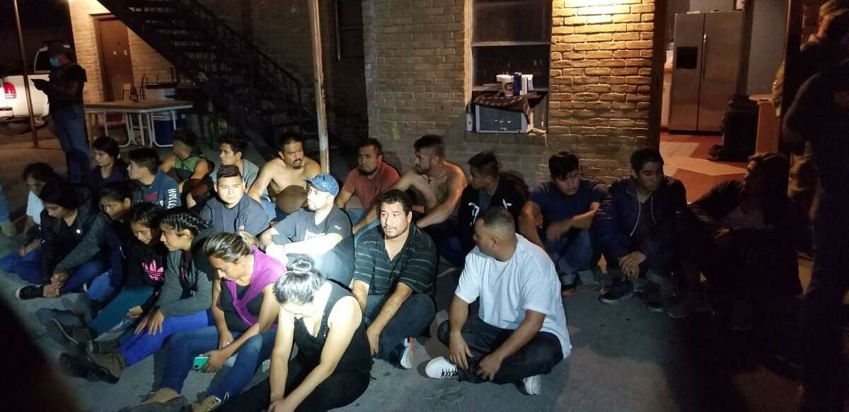 Law enforcement officials discovered 22 migrants inside a residence in the 1300 block of Philadelphia Street on April 26. Authorities said the residence was used to harbor the migrants.