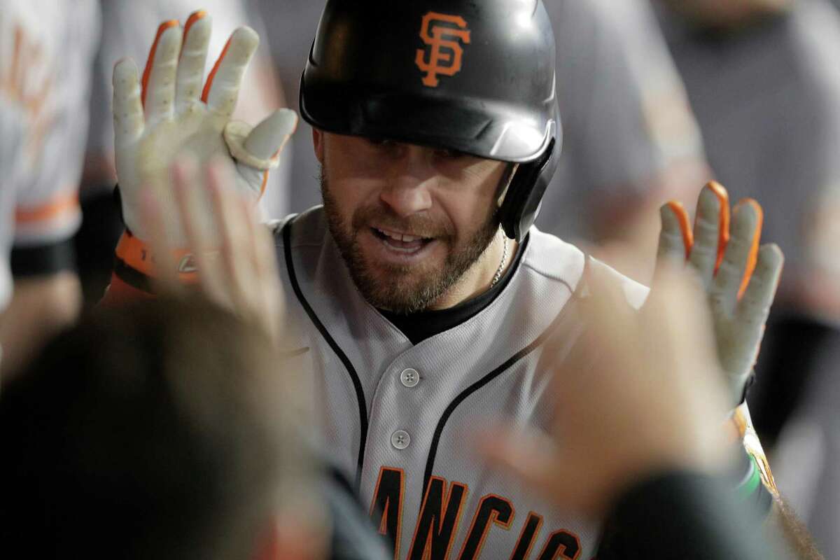 San Francisco Giants' Evan Longoria is back in the lineup