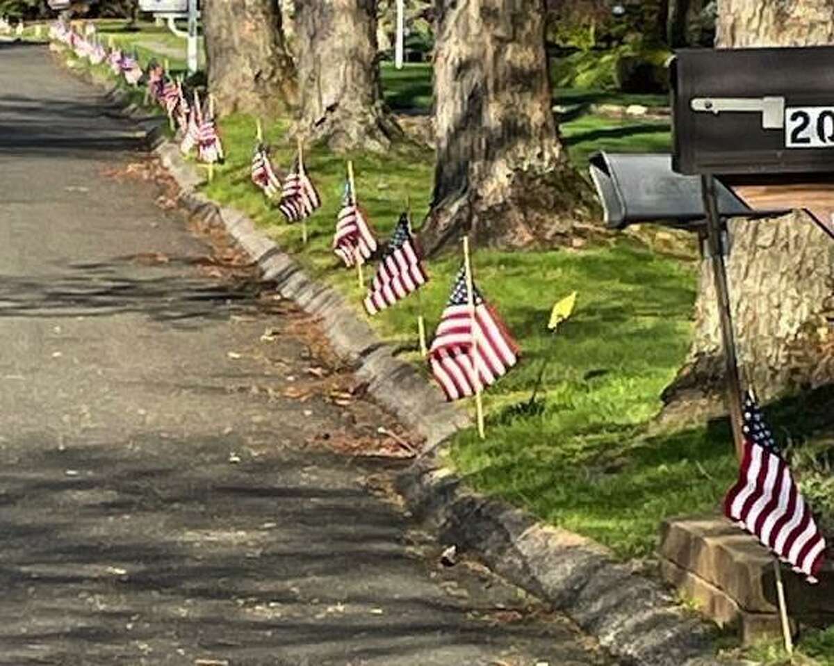 Sutter-Terlizzi American Legion Post 16 of Shelton will be lining streets and driveways with American flags as part of a program to welcome home military personnel.