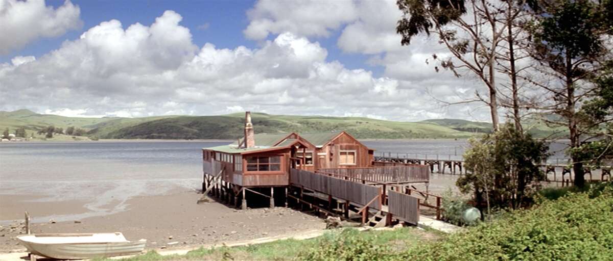 Stevie Wayne's (Adrienne Barbeau) Antonio Bay cabin is actually located on Sir Francis Drake Boulevard in Inverness.