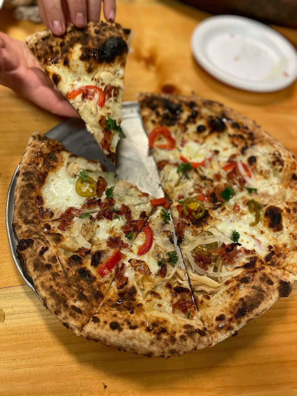 Wicked Brick Kitchen is serving up artisanal thin-crust pizza and Mexican-inspired "birriadillas" at Bristol's Better Half Brewing.