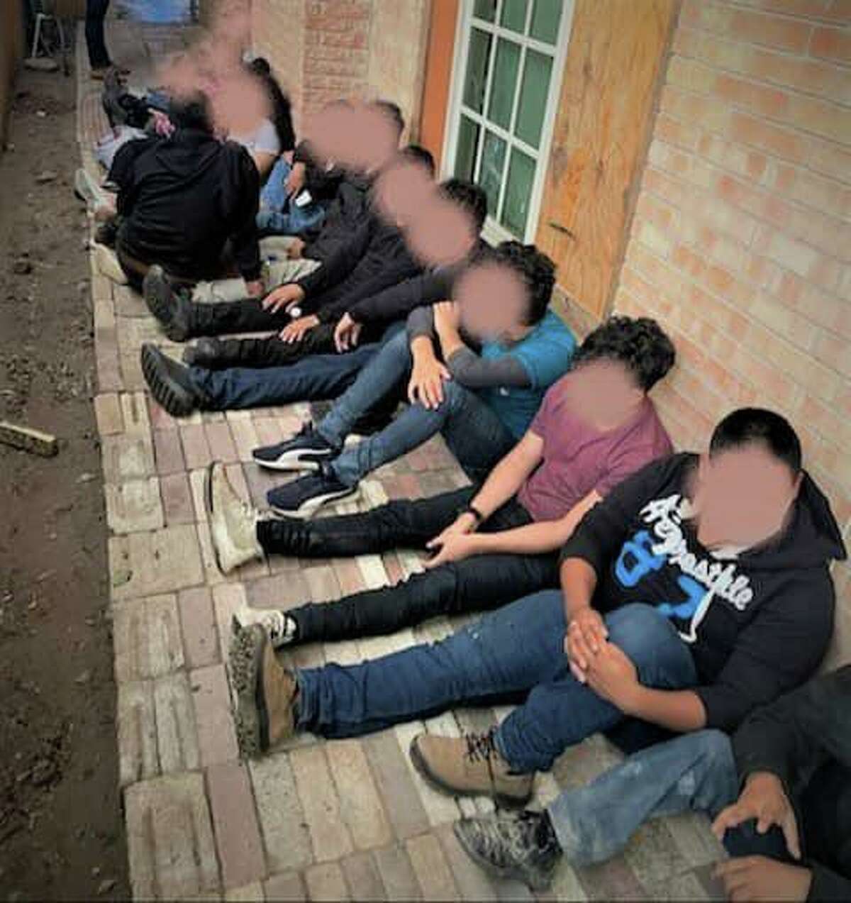 U.S. Border Patrol agents assisted by other local law enforcement discovered a stash house with 25 migrants in west Laredo.