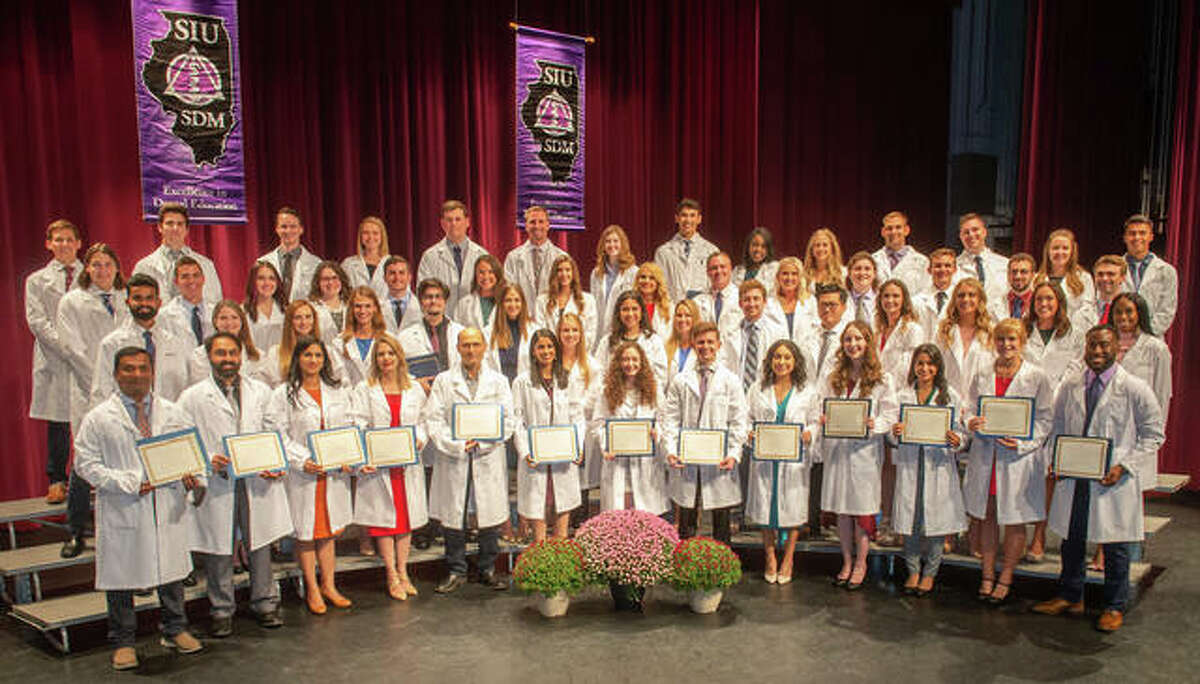 The Southern Illinois University School of Dental Medicine hosted its 20th annual White Coat Ceremony on Friday, Oct. 8 in the Hatheway Cultural Center at Lewis & Clark Community College in Godfrey.