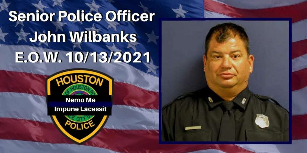 John Wilbanks, an officer with Houston Police for over 25 years. 